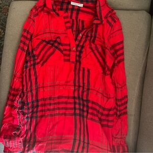 Maternity Flannel Tunic